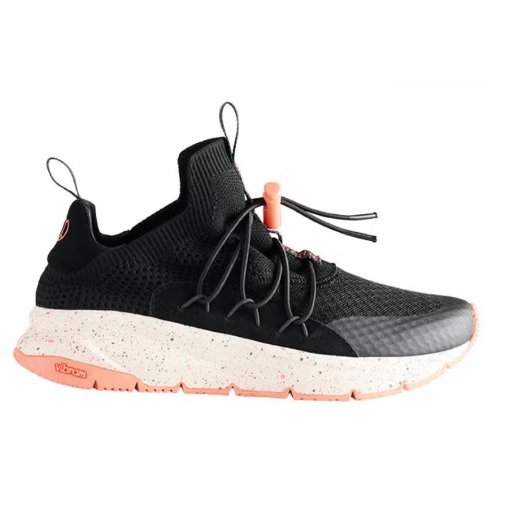 Ollie Gray black/ coral sneakers size 7.5